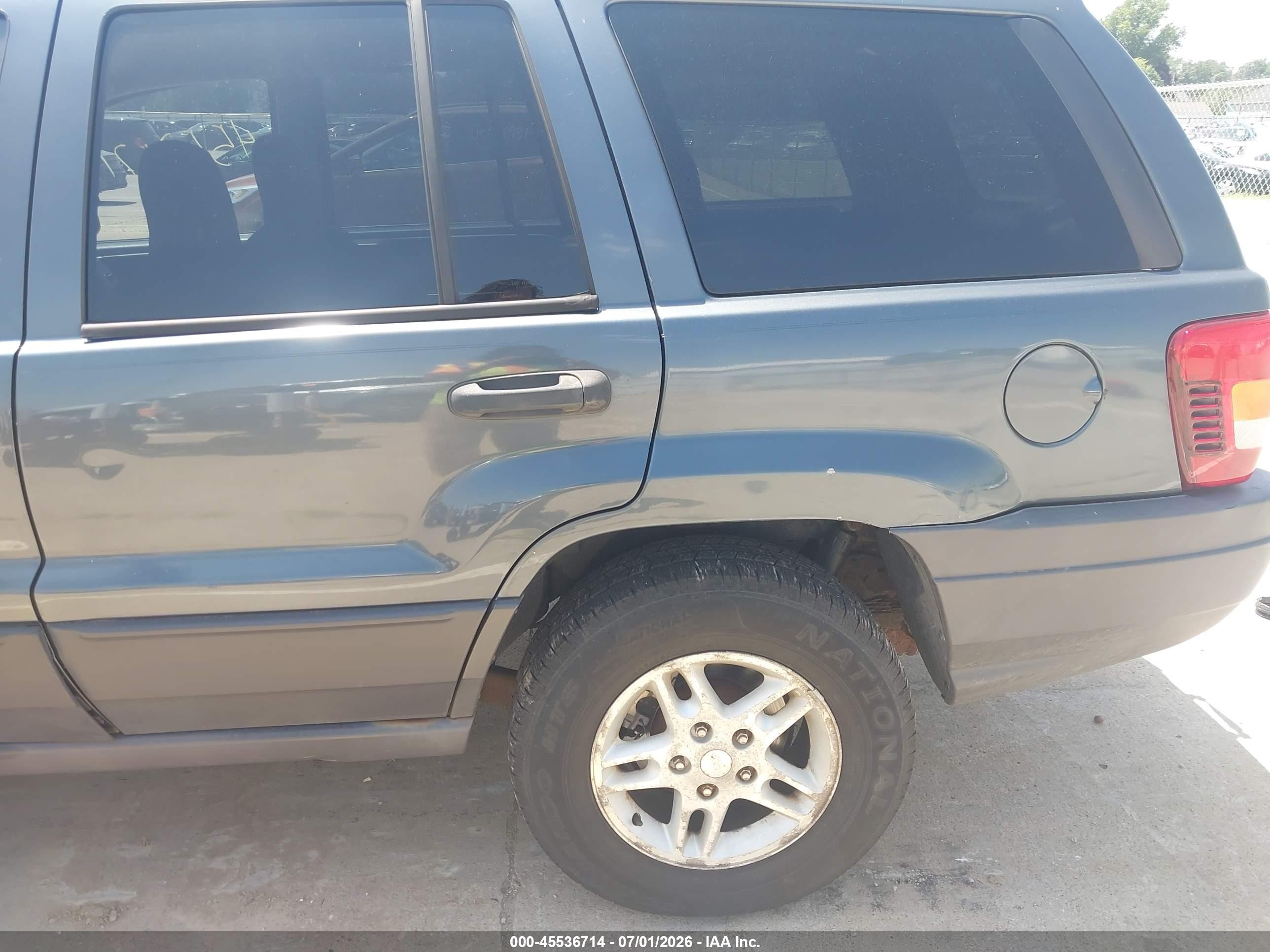 2004 Jeep Grand Cherokee Laredo Teal vin: 1J4GW48S54C301985
