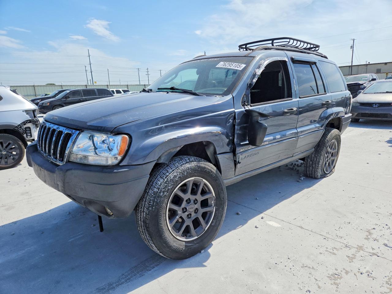 2002 Jeep Grand Cherokee Laredo Gray vin: 1J4GW48S62C223679