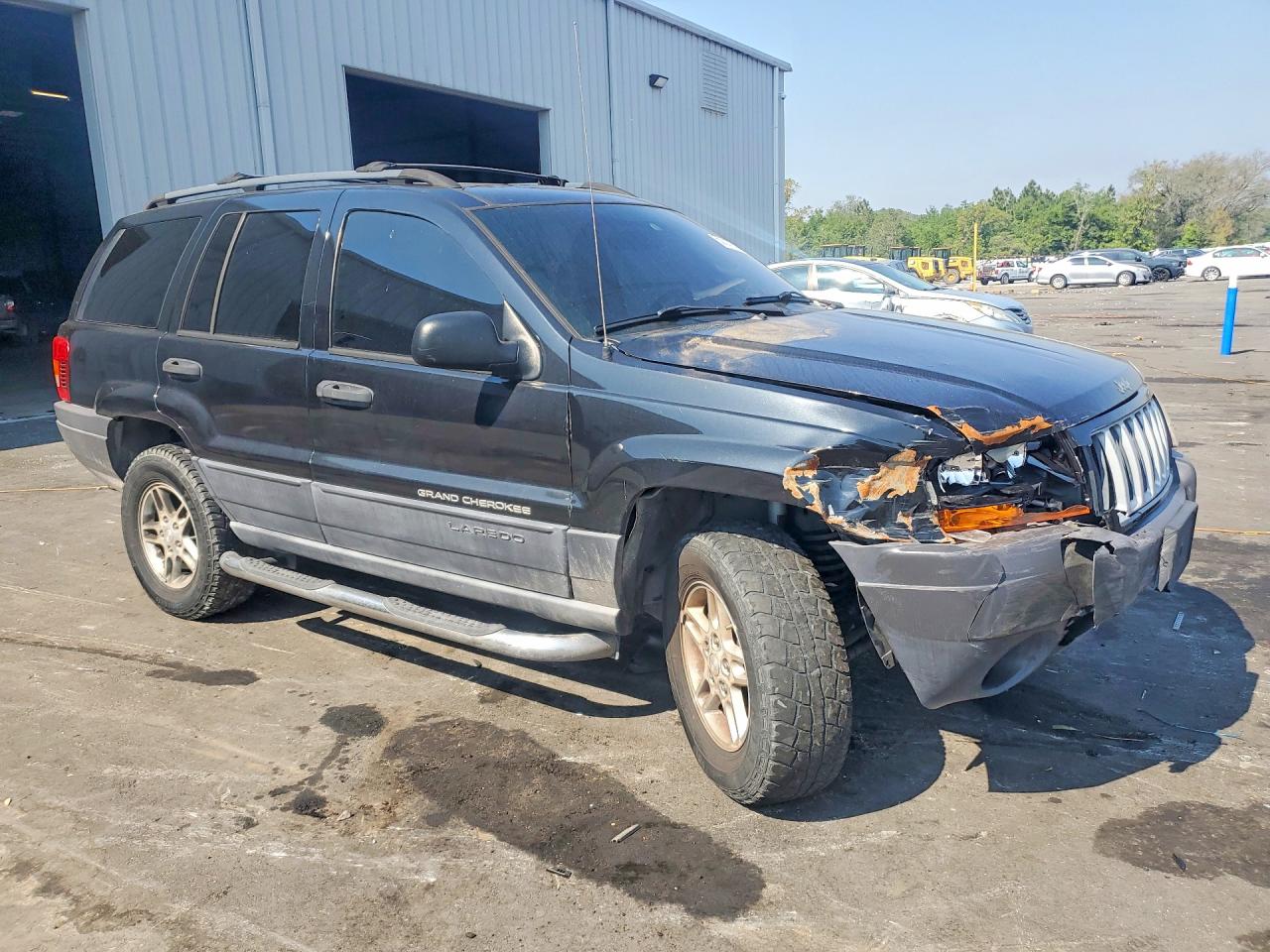 2004 Jeep Grand Cherokee Laredo Black vin: 1J4GW48S64C127375