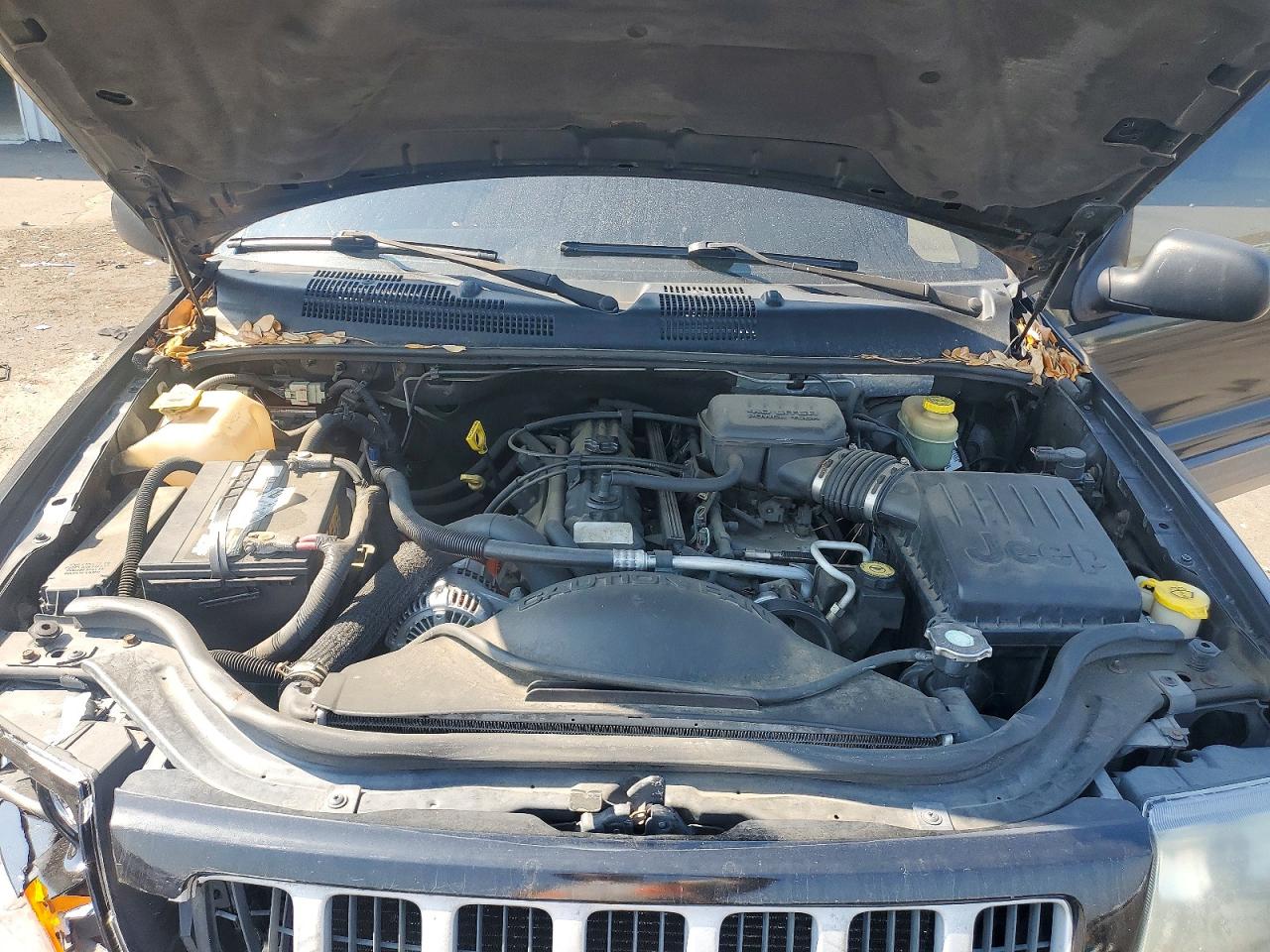 2004 Jeep Grand Cherokee Laredo Black vin: 1J4GW48S64C127375
