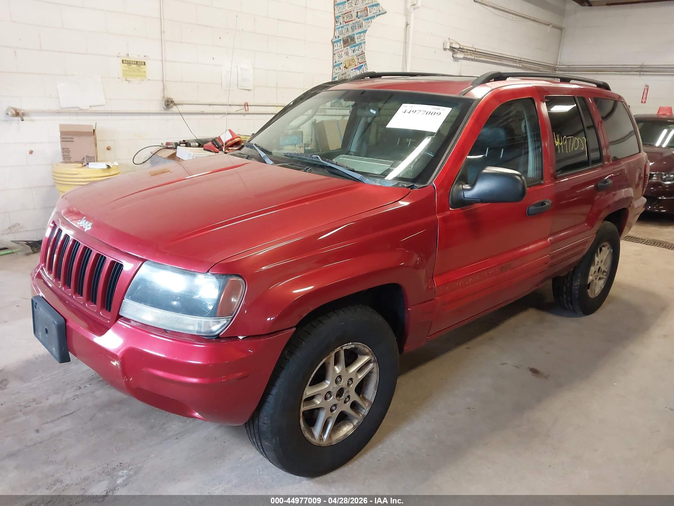 2004 Jeep Grand Cherokee Laredo Black vin: 1J4GW48S64C130244