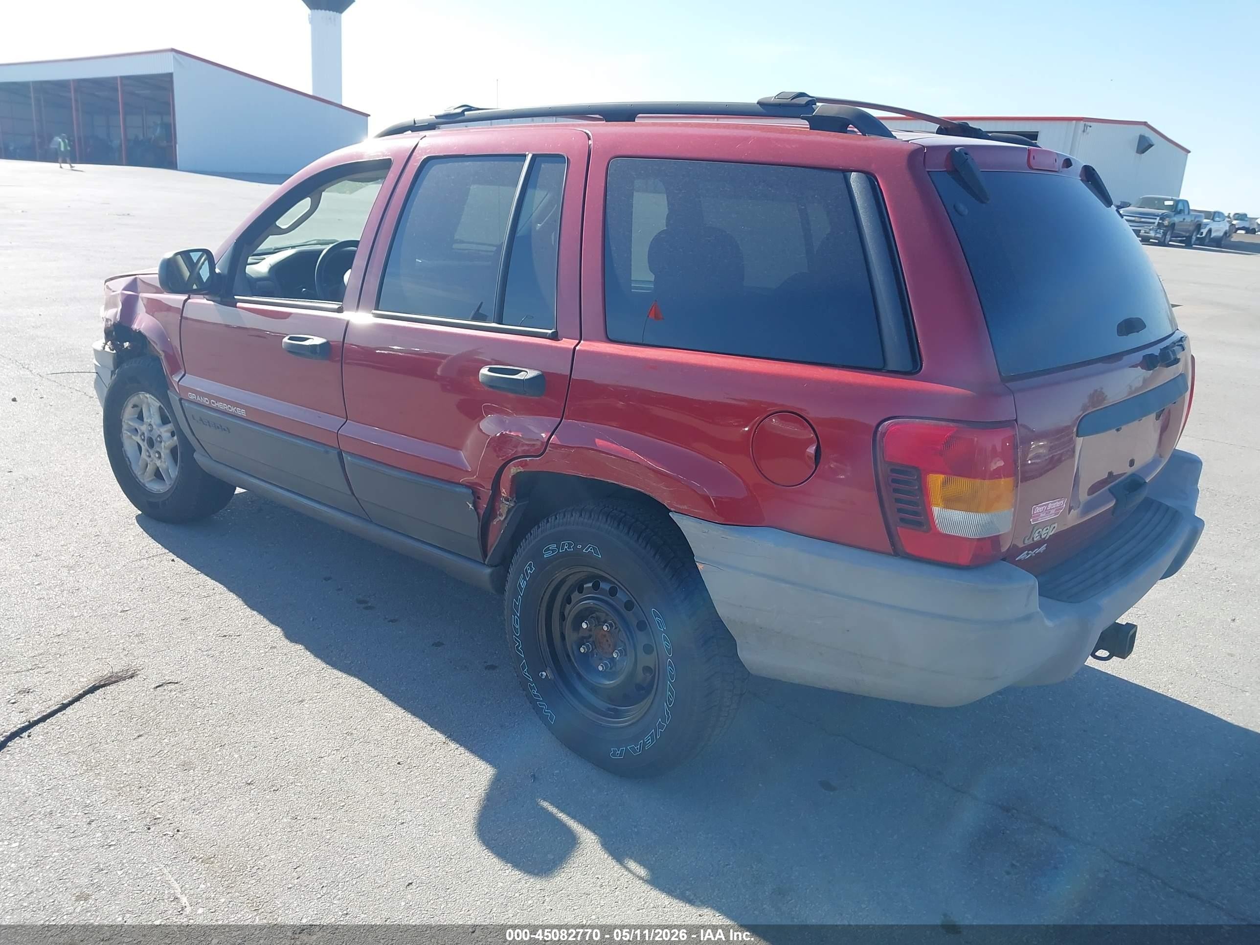 2004 Jeep Grand Cherokee Laredo Красный vin: 1J4GW48S64C219182