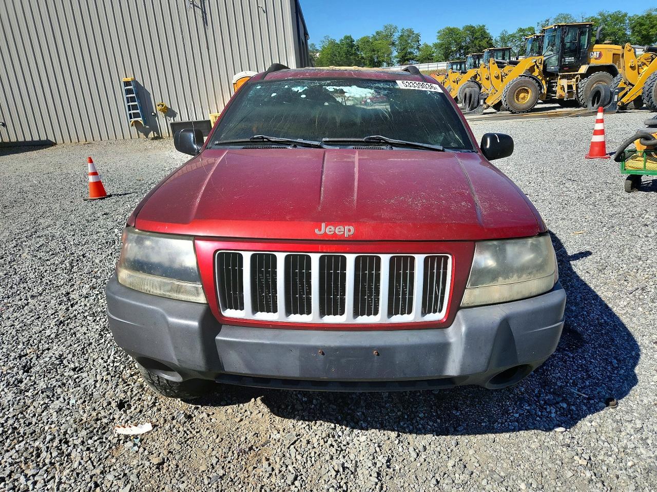 2004 Jeep Grand Cherokee Laredo Red vin: 1J4GW48S64C264722