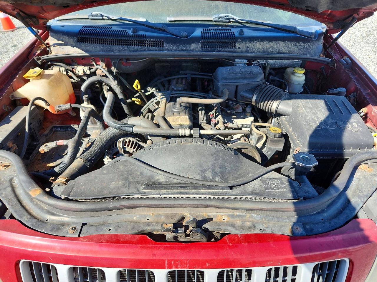 2004 Jeep Grand Cherokee Laredo Red vin: 1J4GW48S64C264722