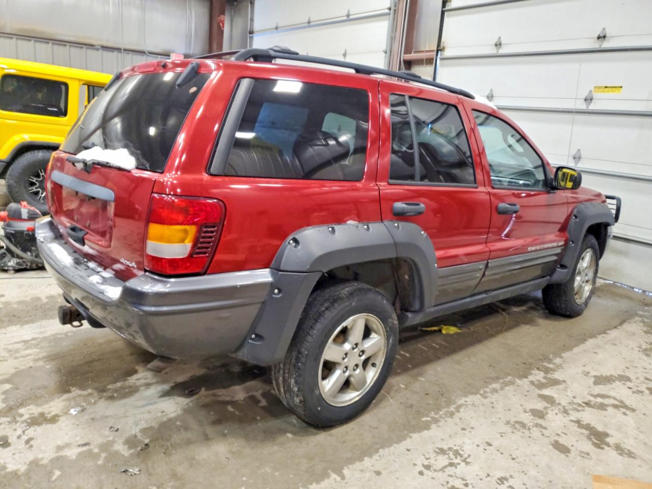 2004 Jeep Grand Cherokee Laredo Красный vin: 1J4GW48S64C290639