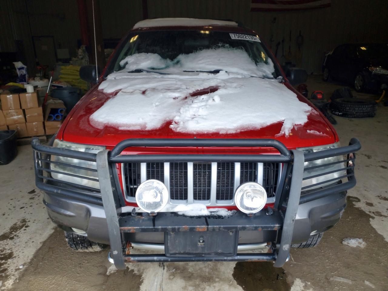 2004 Jeep Grand Cherokee Laredo Красный vin: 1J4GW48S64C290639
