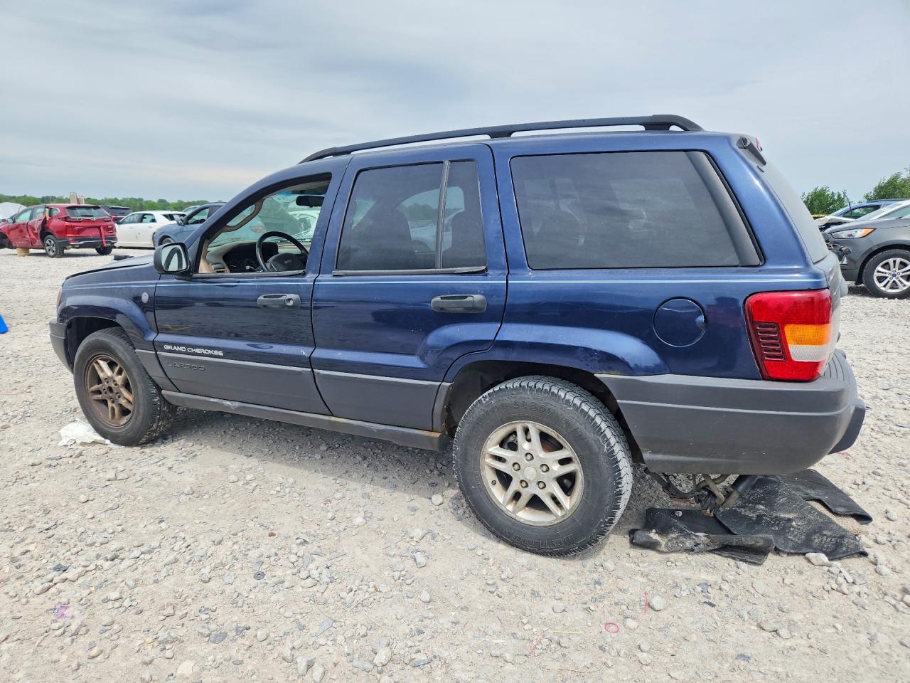 2004 Jeep Grand Cherokee Laredo Blue vin: 1J4GW48S64C357417