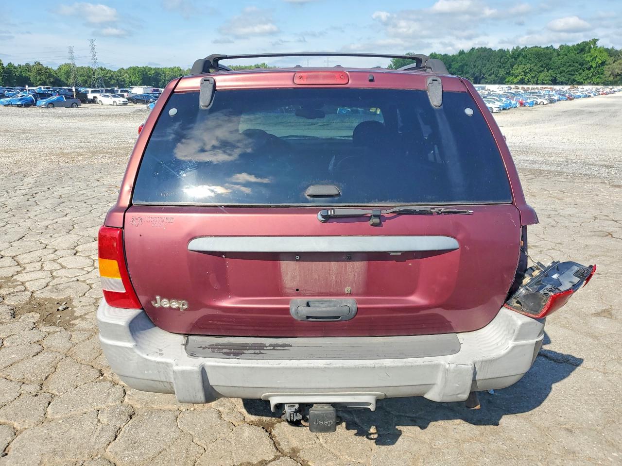 2000 Jeep Grand Cherokee Laredo Burgundy vin: 1J4GW48S6YC199067