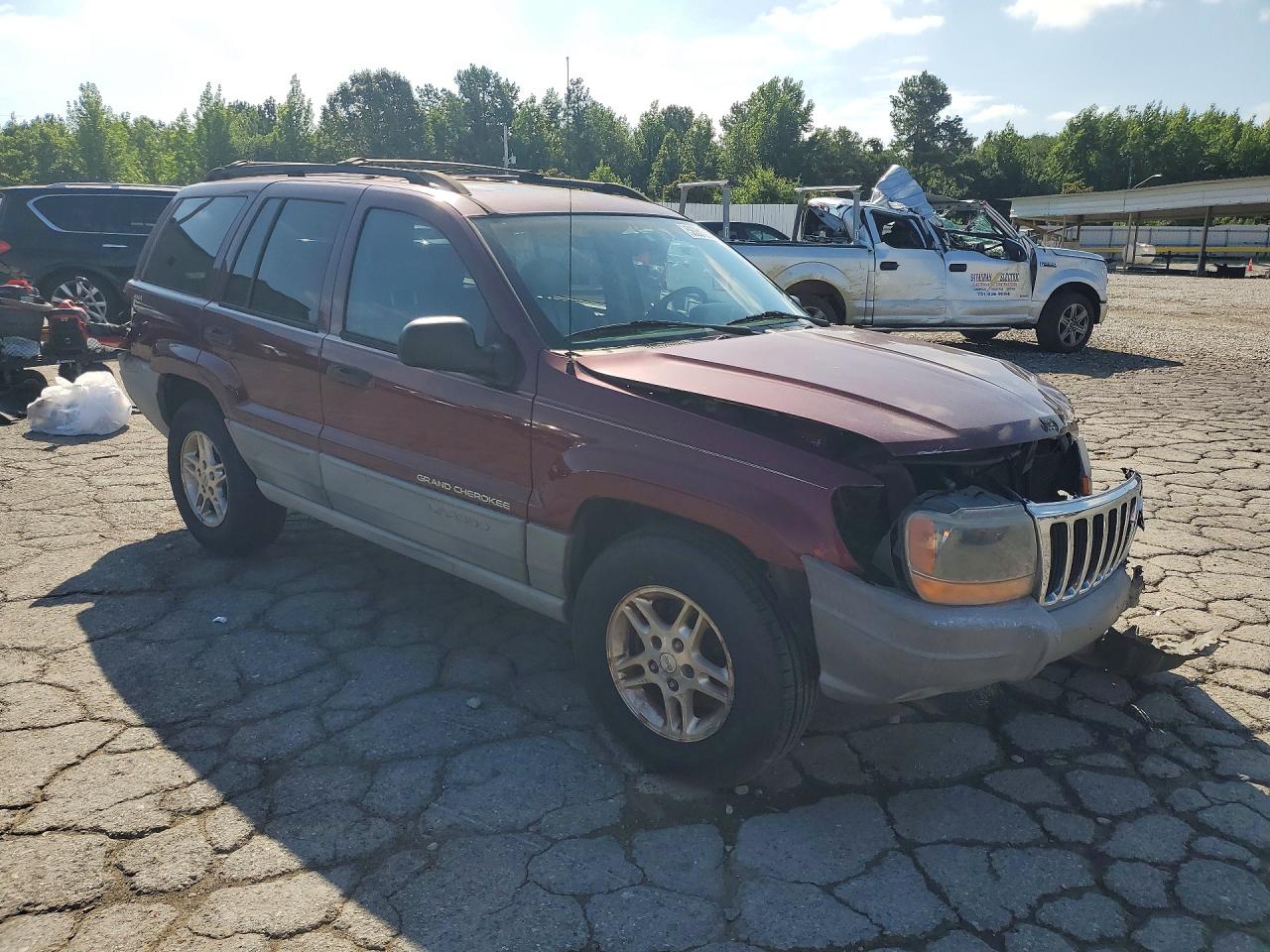 2000 Jeep Grand Cherokee Laredo Burgundy vin: 1J4GW48S6YC199067