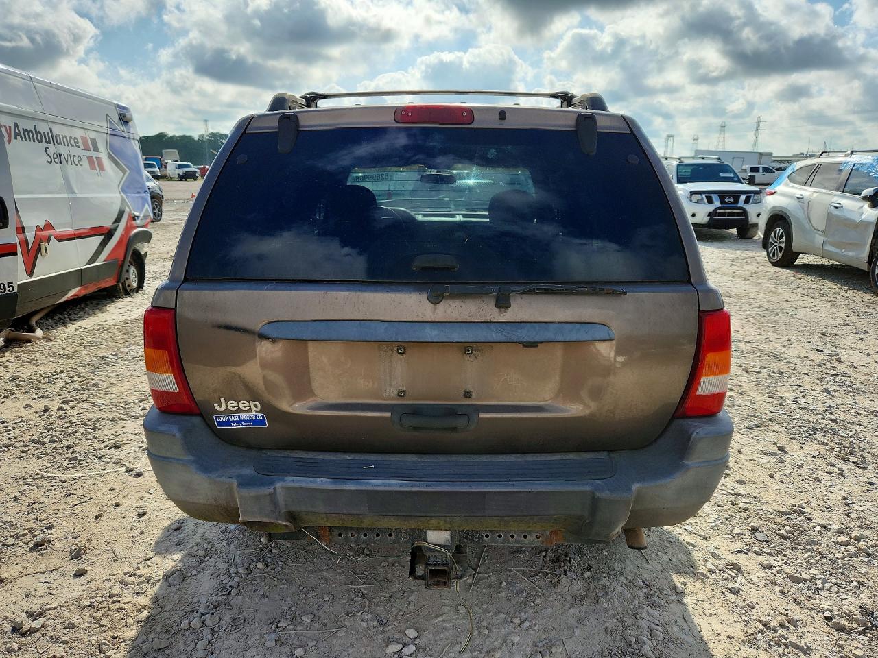 2001 Jeep Grand Cherokee Laredo Brown vin: 1J4GW48S71C657740