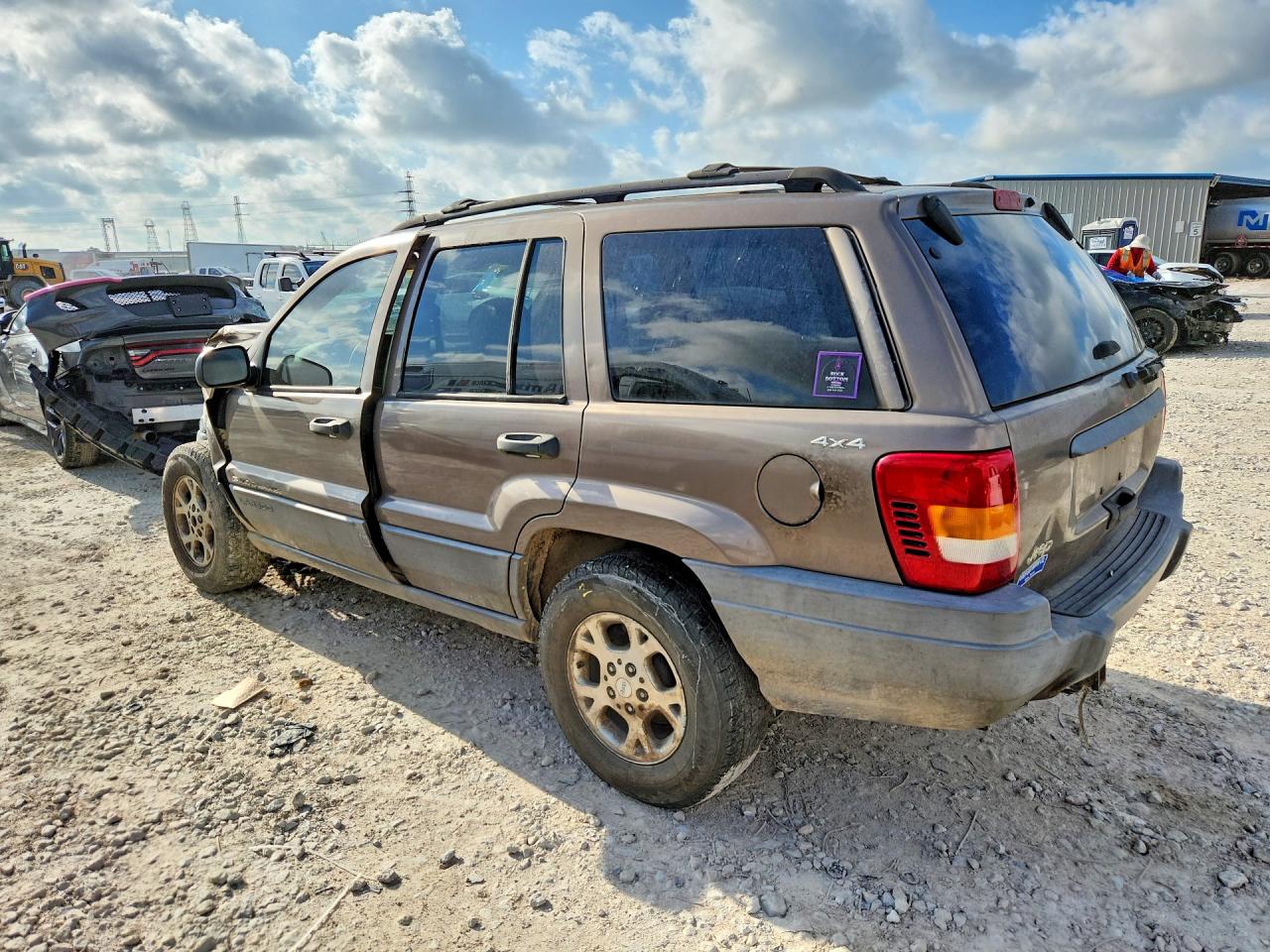 2001 Jeep Grand Cherokee Laredo Brown vin: 1J4GW48S71C657740