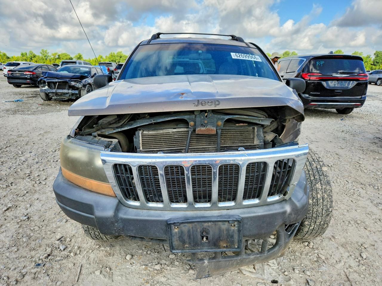 2001 Jeep Grand Cherokee Laredo Brown vin: 1J4GW48S71C657740