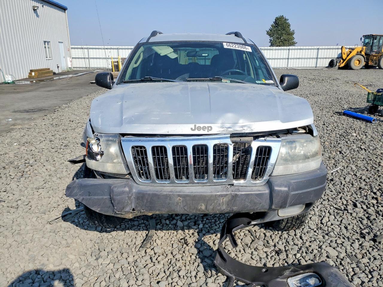 2003 Jeep Grand Cherokee Laredo Silver vin: 1J4GW48S73C593640
