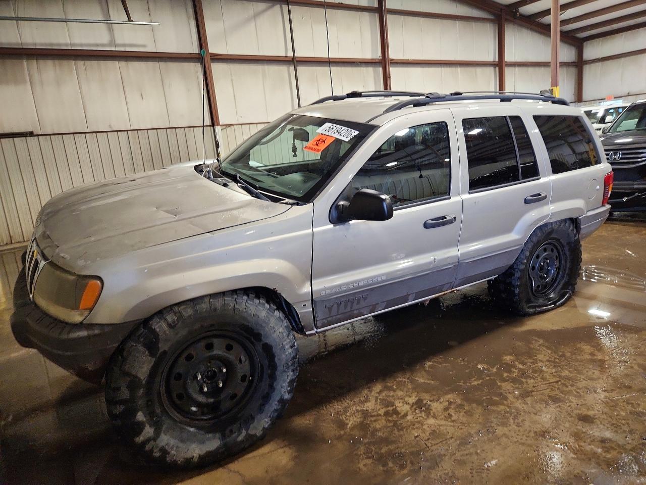 2003 Jeep Grand Cherokee Laredo Silver vin: 1J4GW48S73C600733