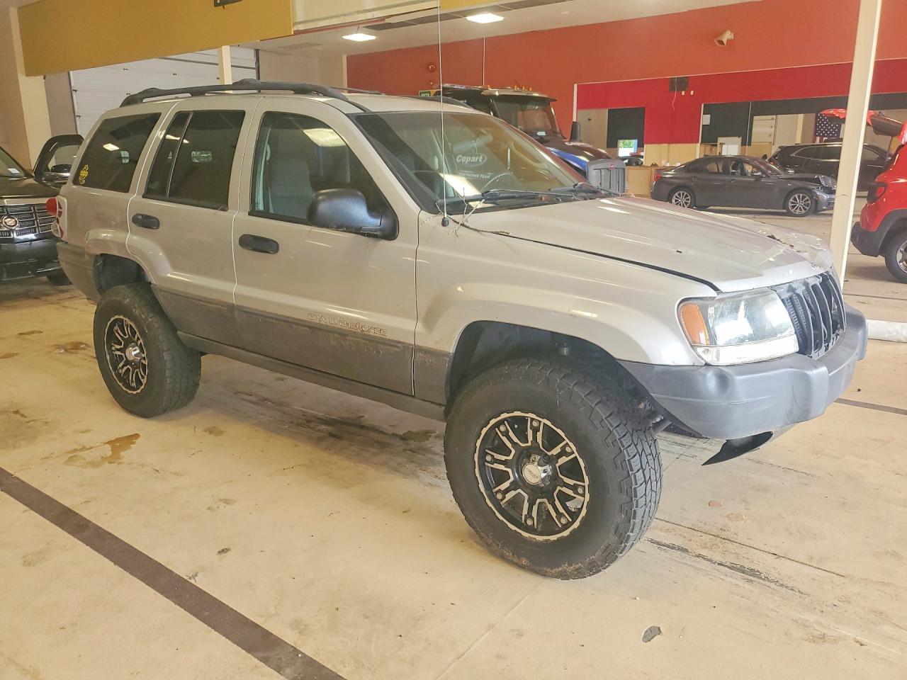 2004 Jeep Grand Cherokee Laredo Silver vin: 1J4GW48S74C133881
