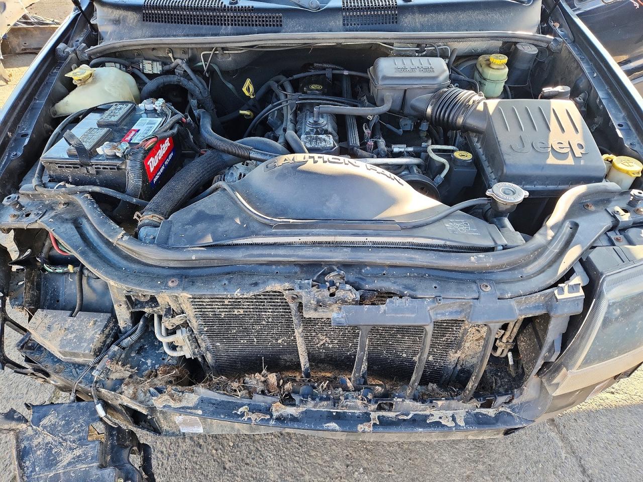 2004 Jeep Cherokee Черный vin: 1J4GW48S74C270478