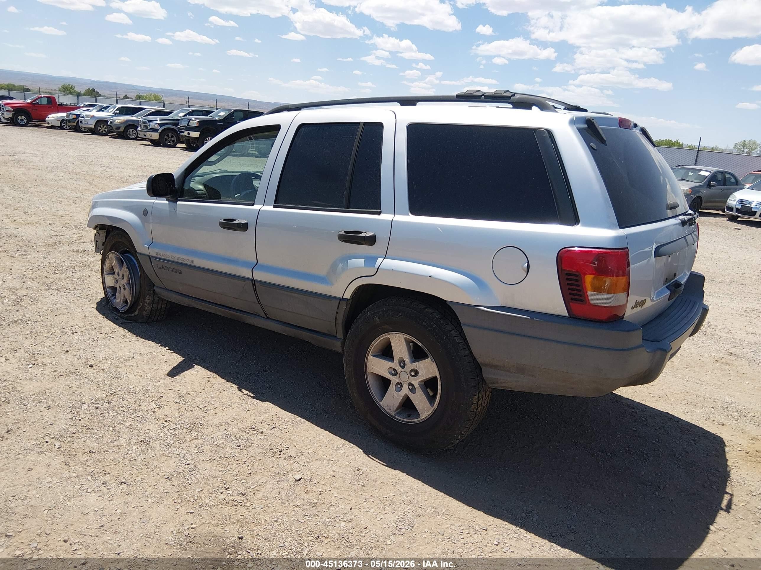 2004 Jeep Grand Cherokee Laredo Silver vin: 1J4GW48S74C428754