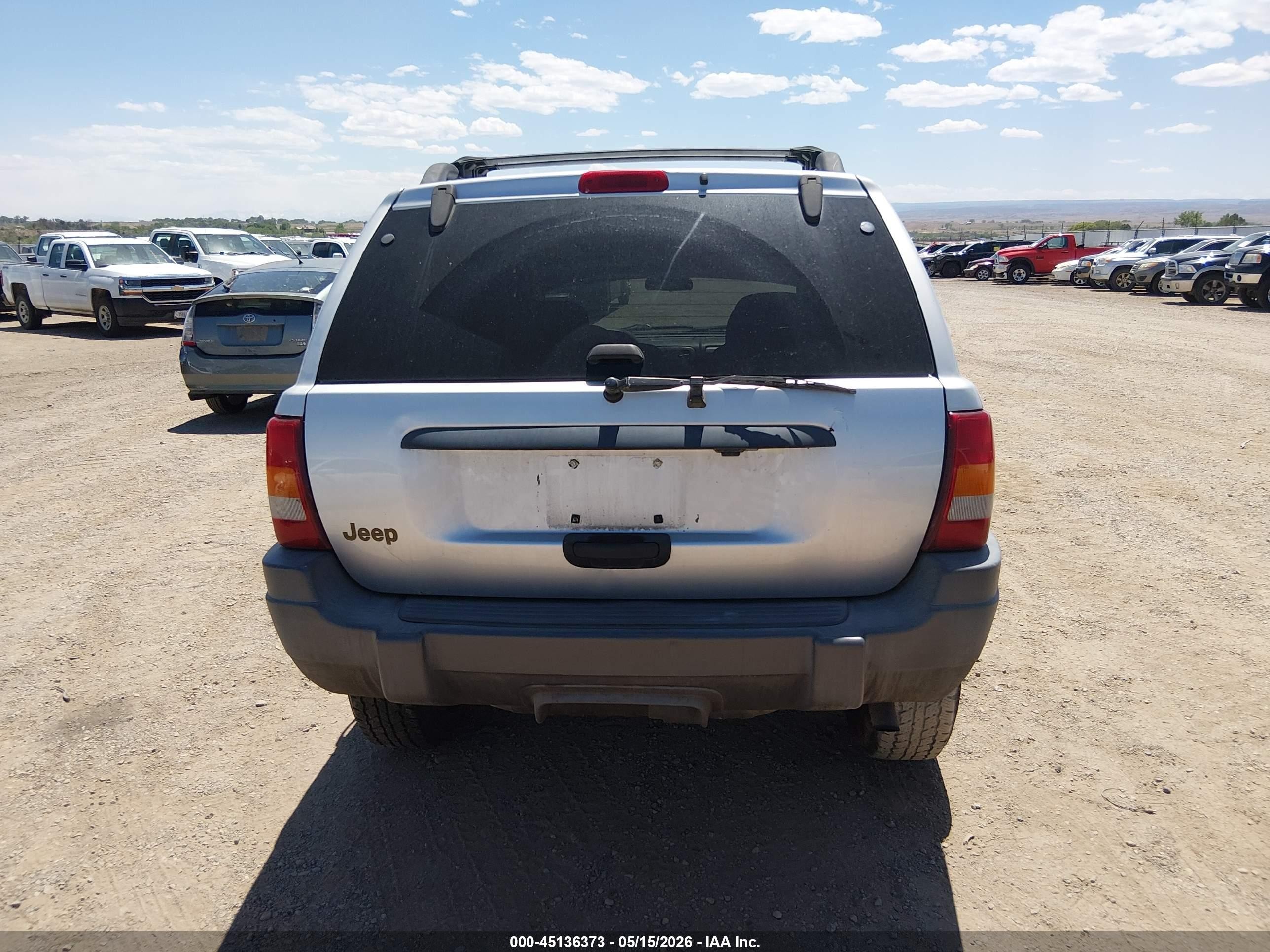 2004 Jeep Grand Cherokee Laredo Silver vin: 1J4GW48S74C428754