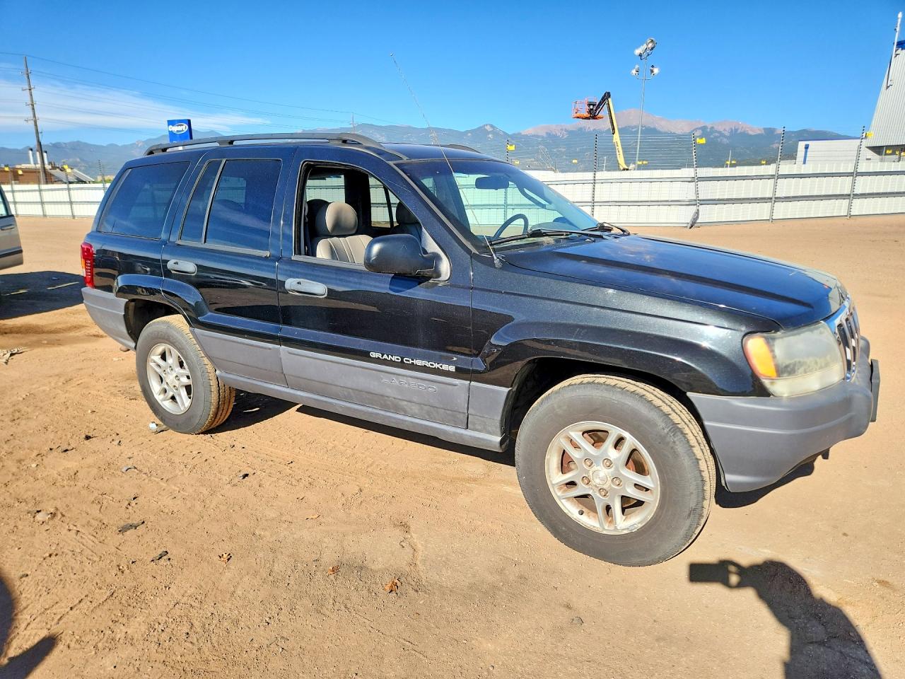 2003 Jeep Grand Cherokee Laredo Black vin: 1J4GW48S83C595378
