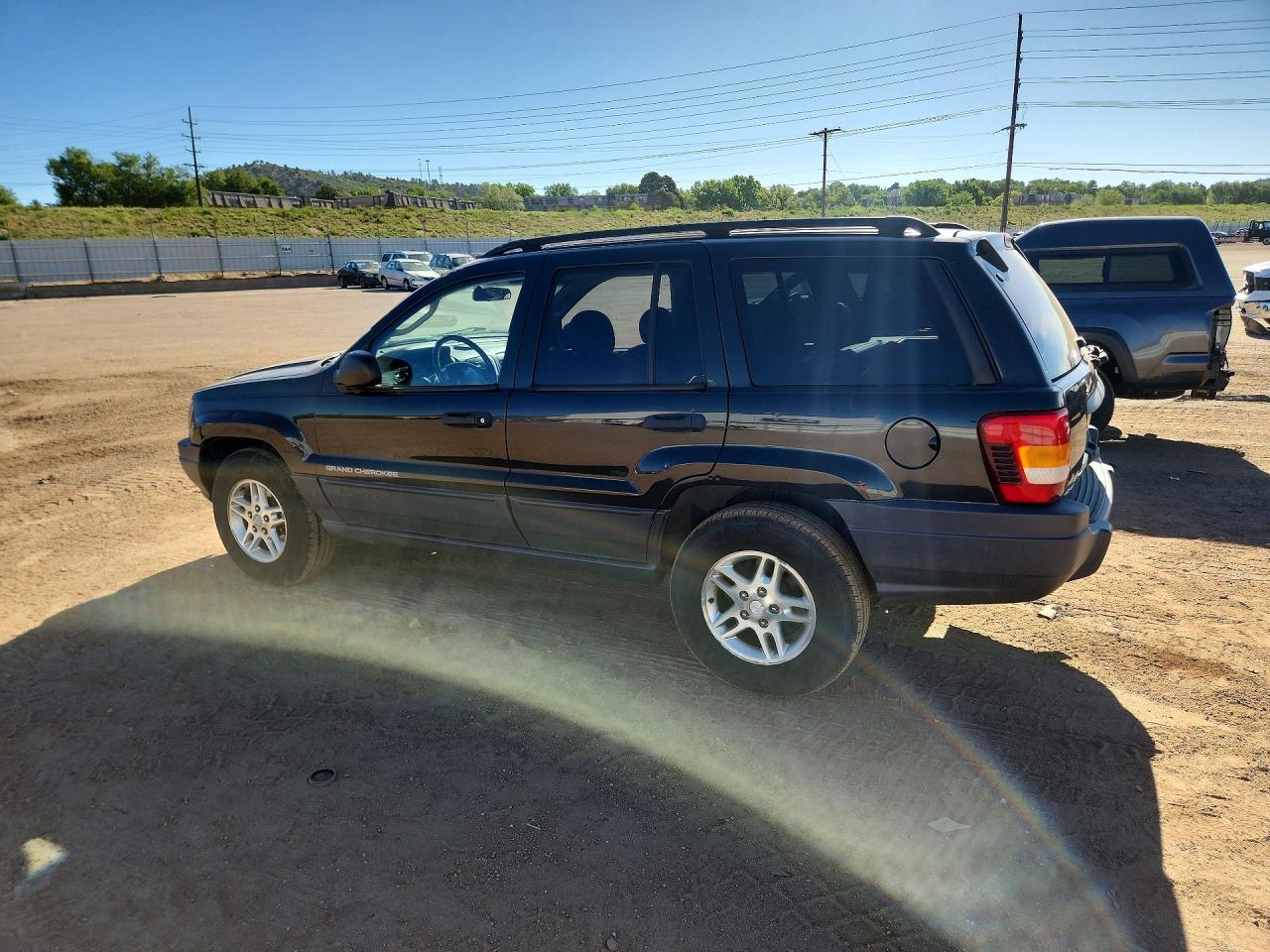 2003 Jeep Grand Cherokee Laredo Black vin: 1J4GW48S83C595378