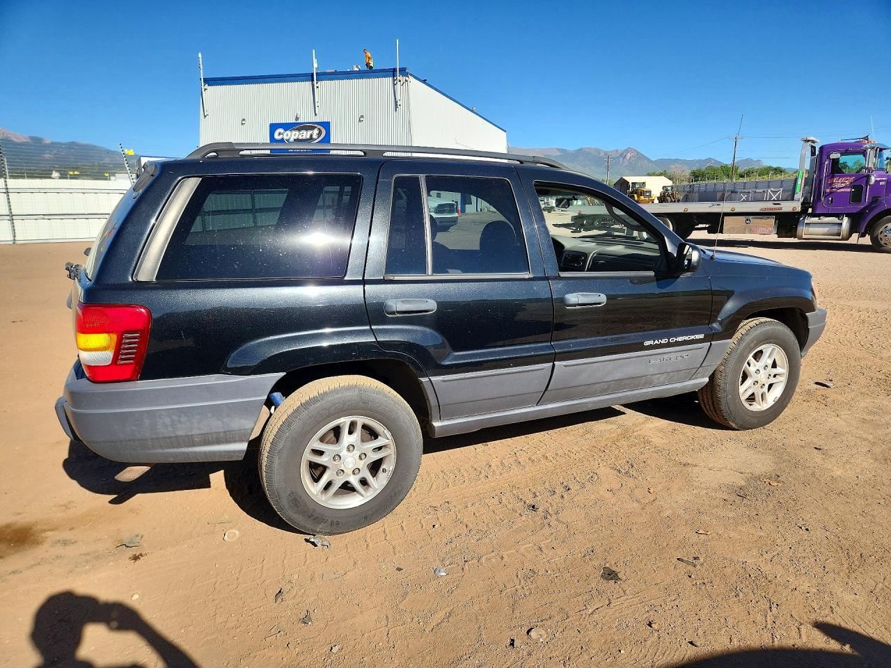 2003 Jeep Grand Cherokee Laredo Black vin: 1J4GW48S83C595378
