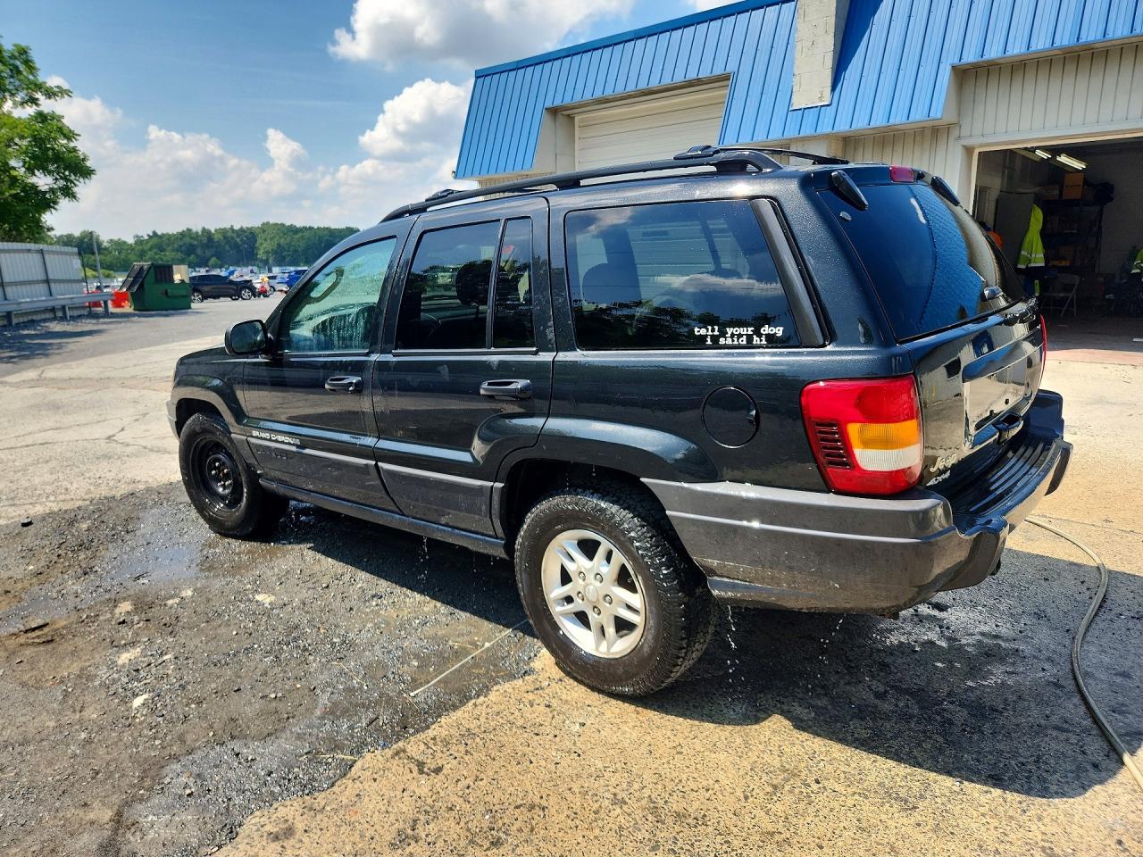 2004 Jeep Grand Cherokee Laredo Black vin: 1J4GW48S84C312866