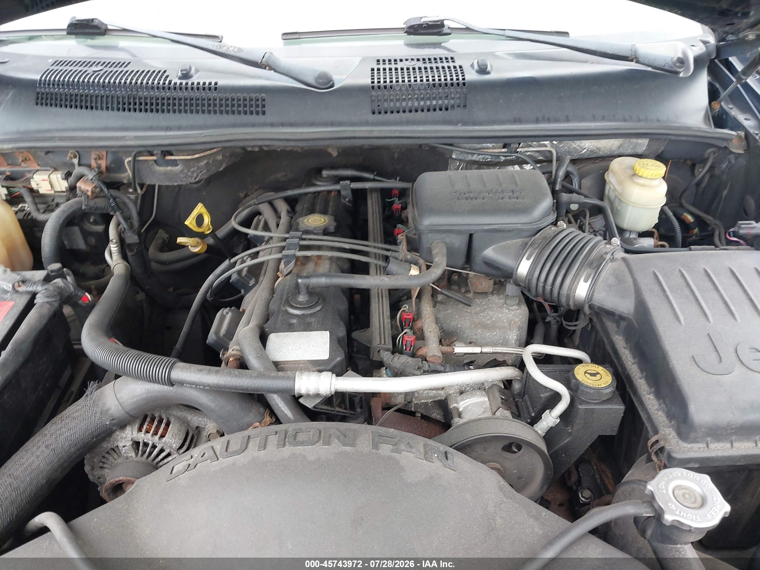 2004 Jeep Grand Cherokee Laredo Синий vin: 1J4GW48S84C350193