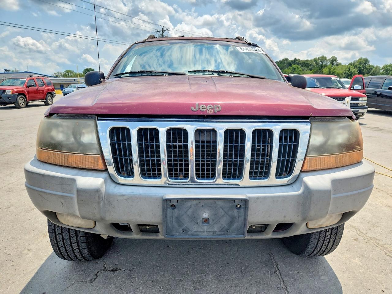 2000 Jeep Grand Cherokee Laredo Темно-бордовый vin: 1J4GW48S8YC296349