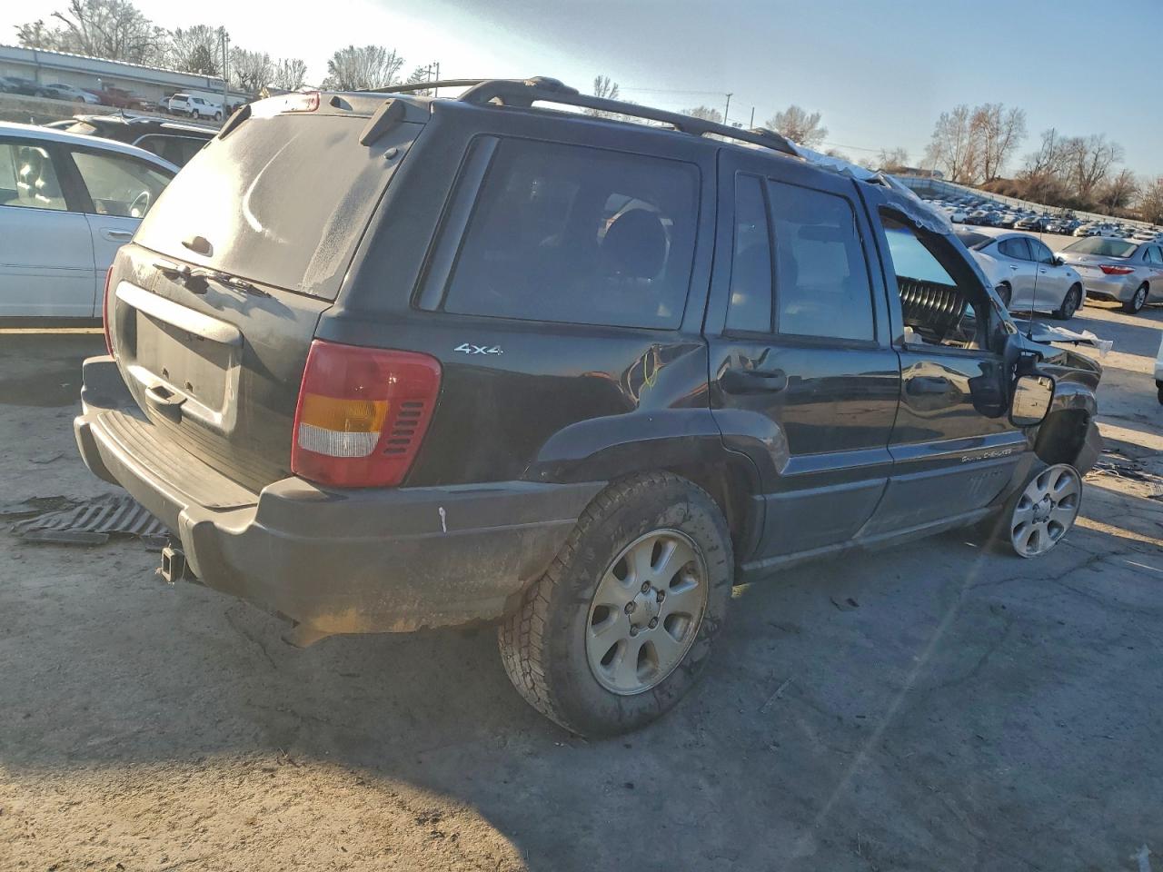 2001 Jeep Grand Cherokee Laredo Black vin: 1J4GW48S91C534750