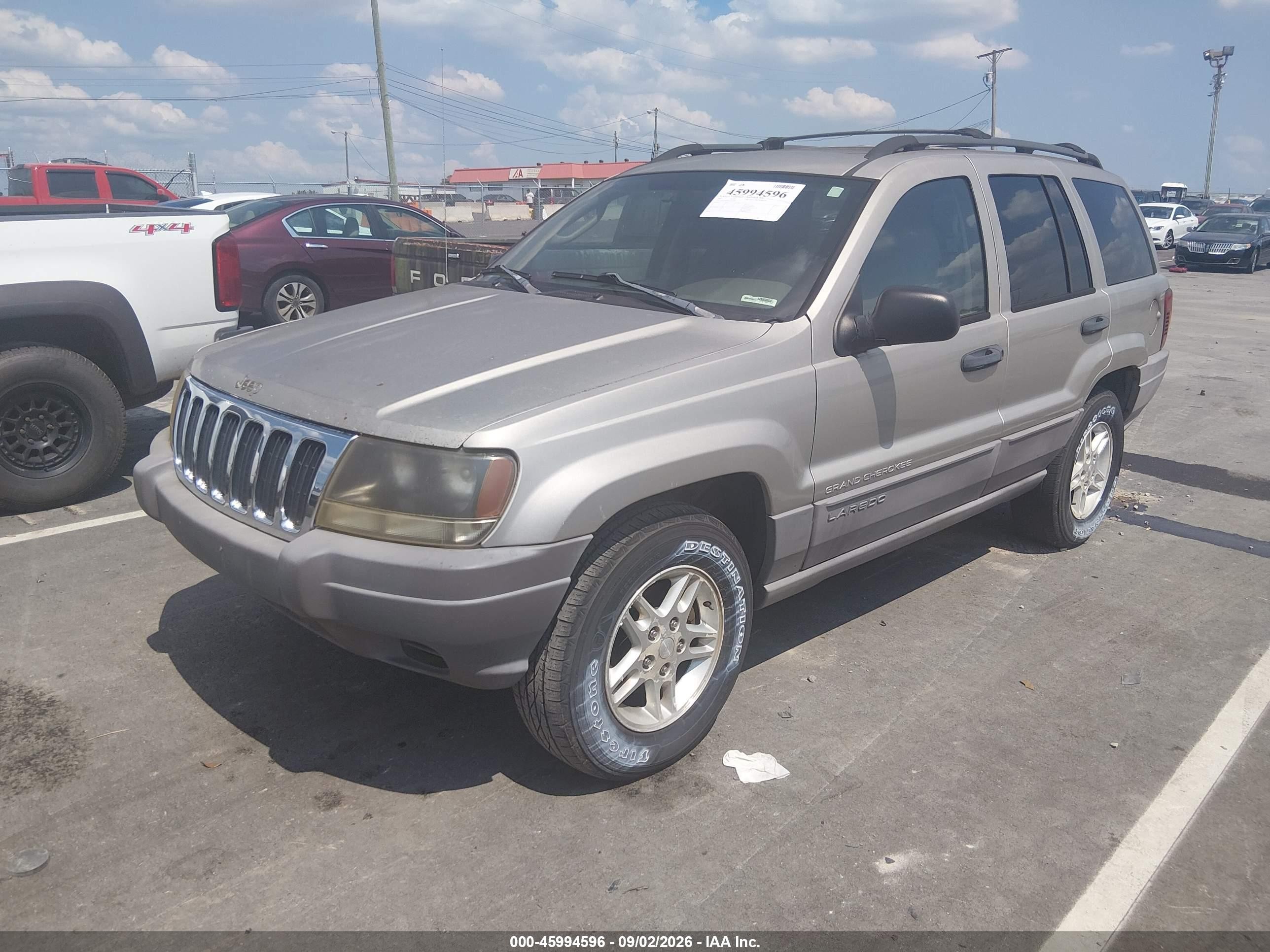 2003 Jeep Grand Cherokee Laredo Green vin: 1J4GW48S93C559358