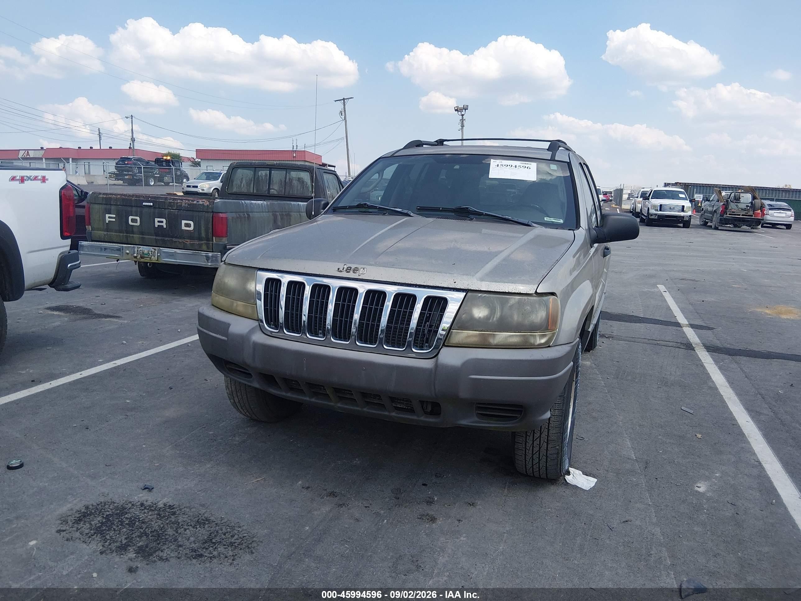 2003 Jeep Grand Cherokee Laredo Green vin: 1J4GW48S93C559358