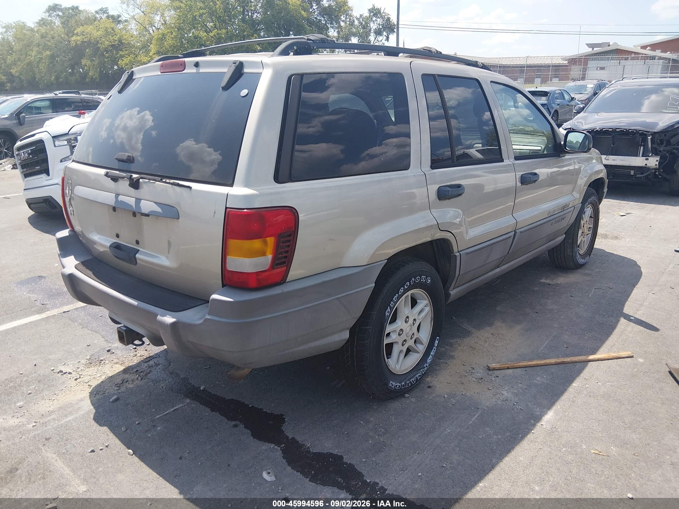 2003 Jeep Grand Cherokee Laredo Green vin: 1J4GW48S93C559358