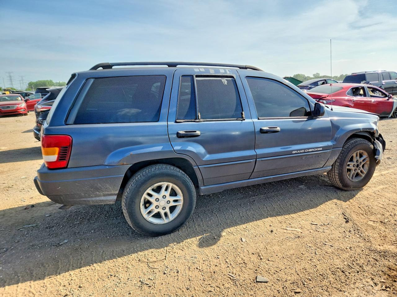 2004 Jeep Grand Cherokee Laredo Black vin: 1J4GW48S94C176764