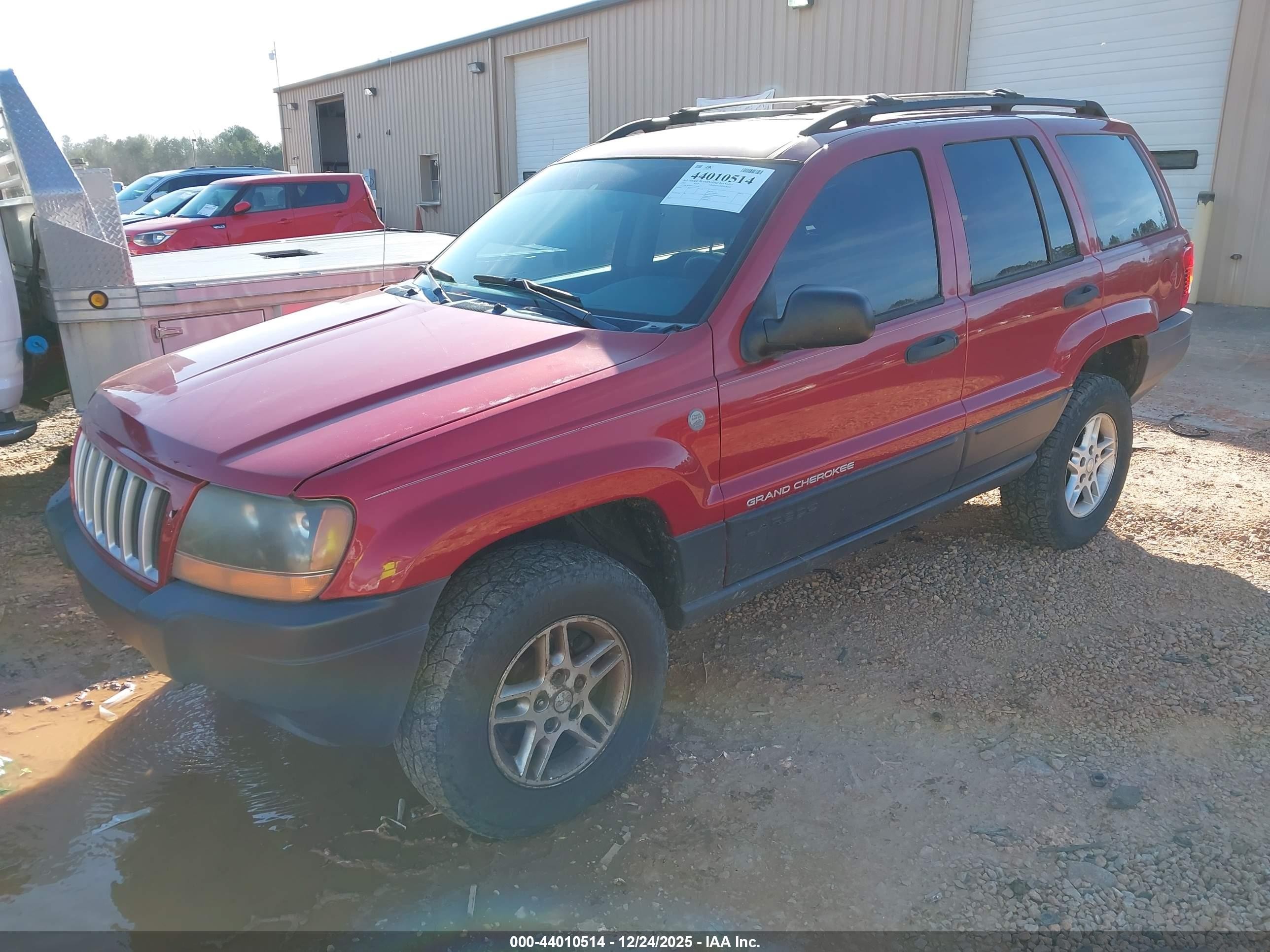 2004 Jeep Grand Cherokee Laredo Red vin: 1J4GW48S94C271079