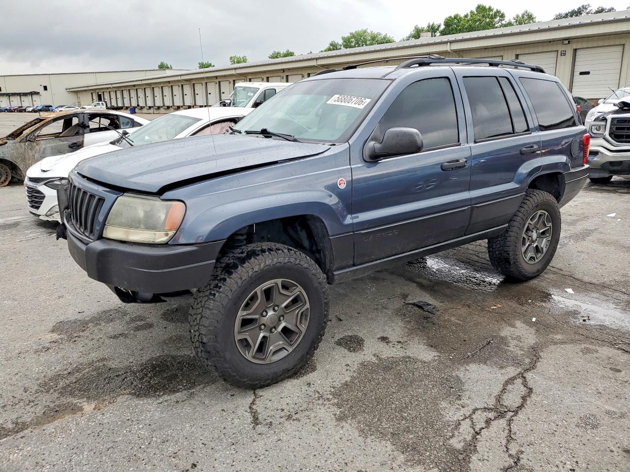 2004 Jeep Grand Cherokee Laredo Blue vin: 1J4GW48S94C343267