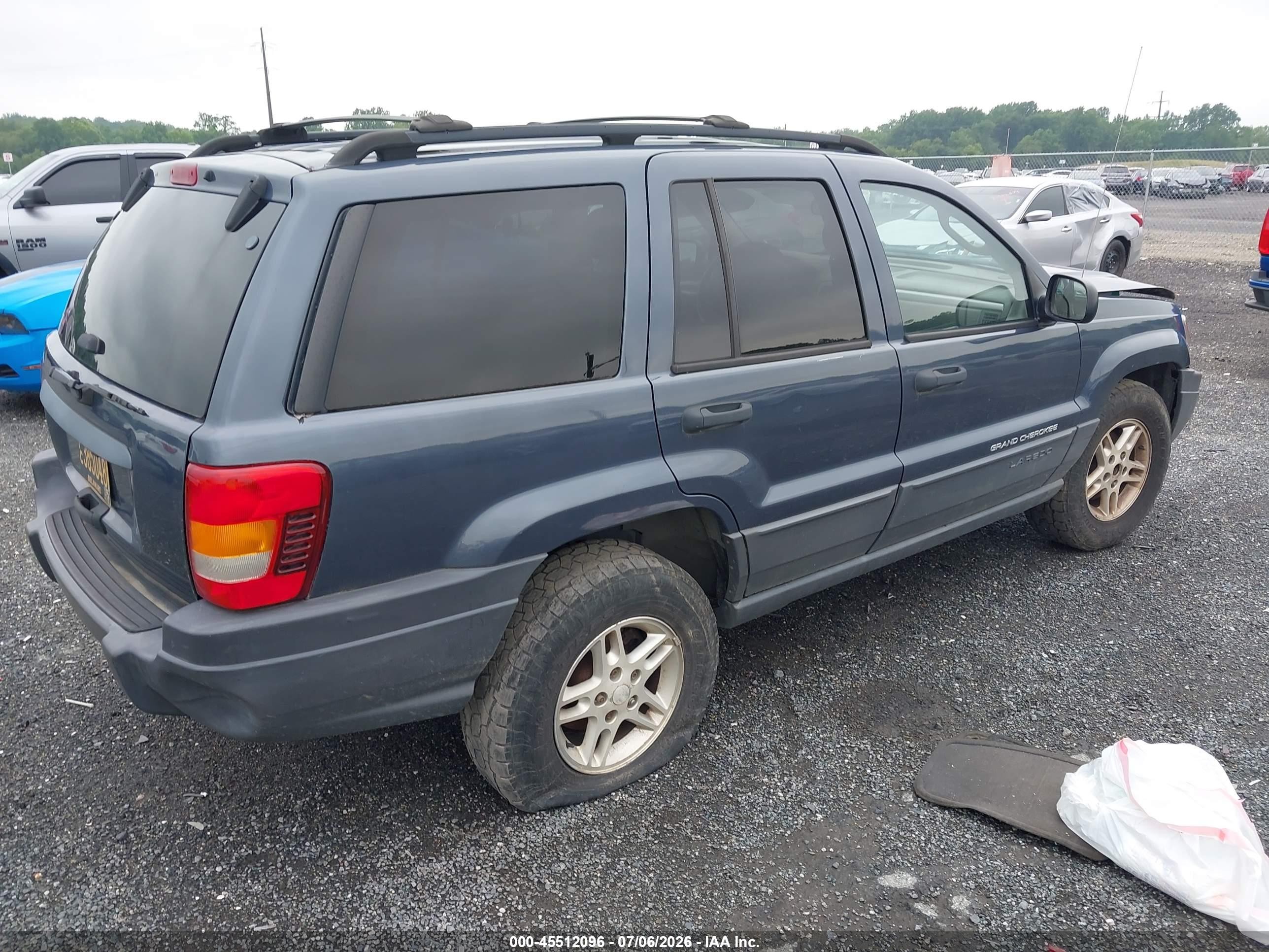 2004 Jeep Grand Cherokee Laredo Light Blue vin: 1J4GW48S94C351417