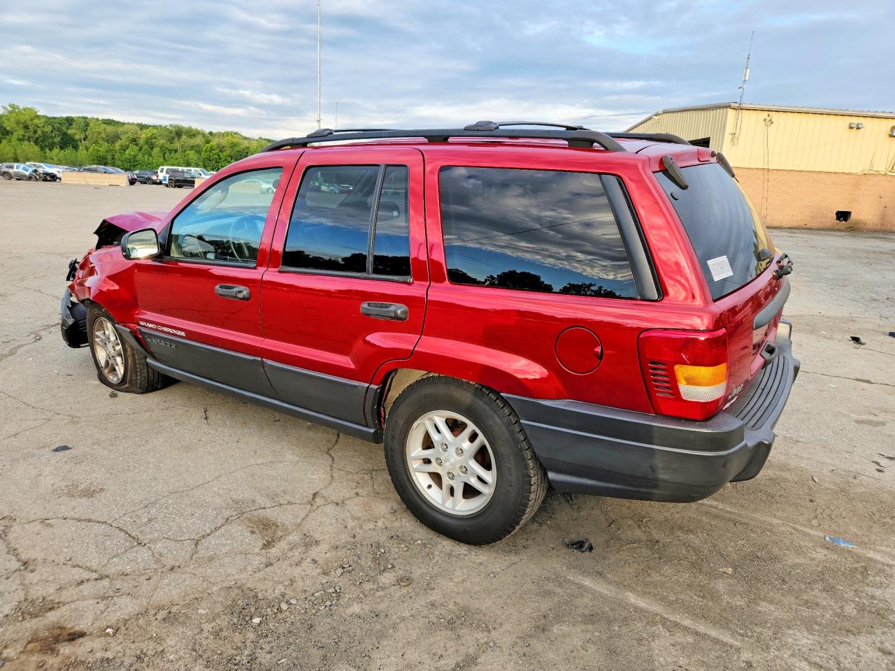 2003 Jeep Grand Cherokee Laredo Red vin: 1J4GW48SX3C544769