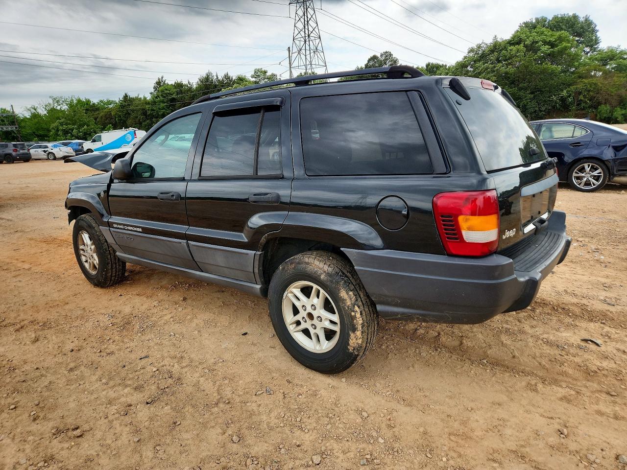 2004 Jeep Grand Cherokee Laredo Black vin: 1J4GW48SX4C404612