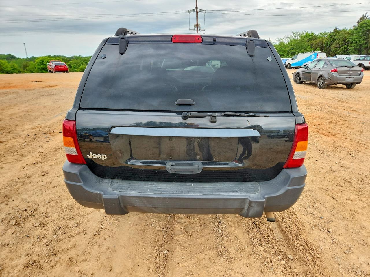 2004 Jeep Grand Cherokee Laredo Black vin: 1J4GW48SX4C404612