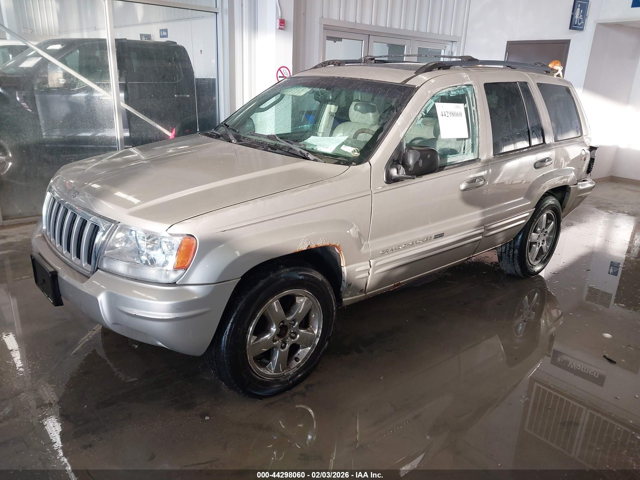 2004 Jeep Grand Cherokee Limited Brown vin: 1J4GW58J14C275835