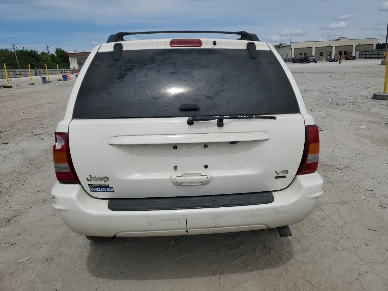 2003 Jeep Grand Cherokee Limited White vin: 1J4GW58J83C598827