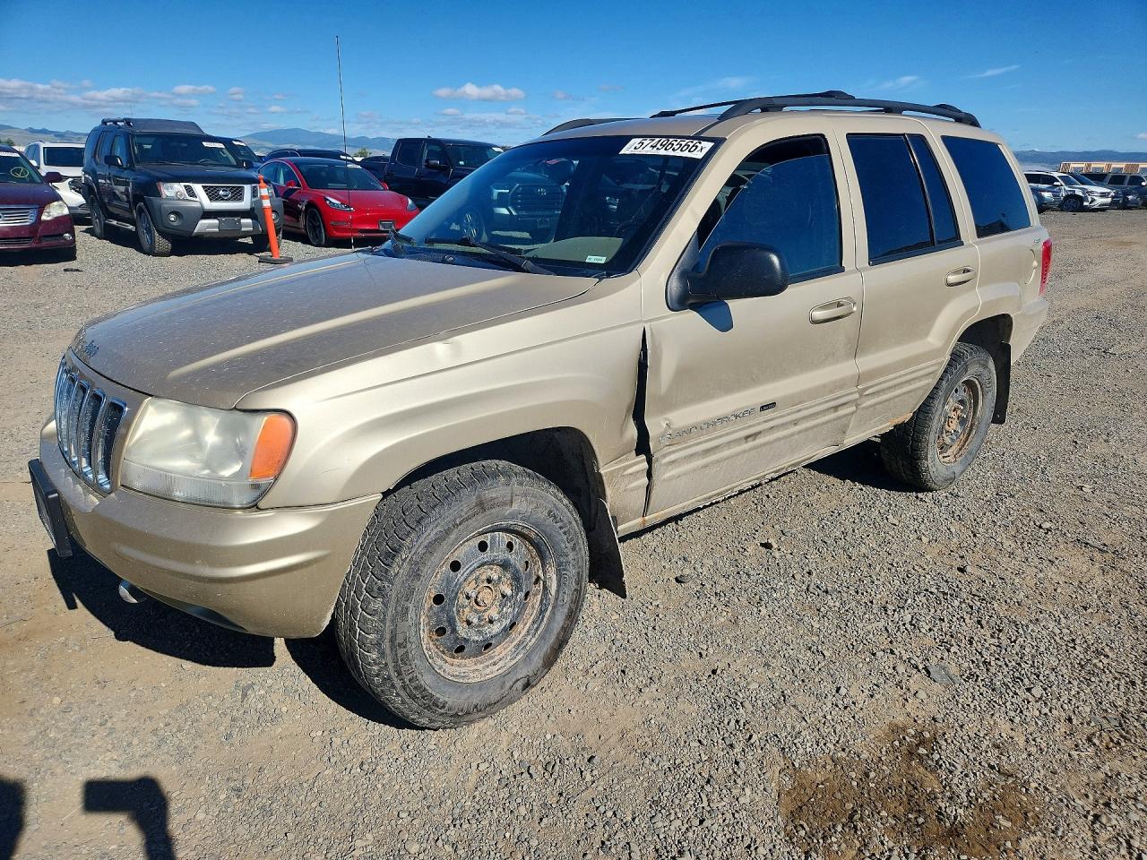 2001 Jeep Grand Cherokee Limited Gold vin: 1J4GW58N01C627348