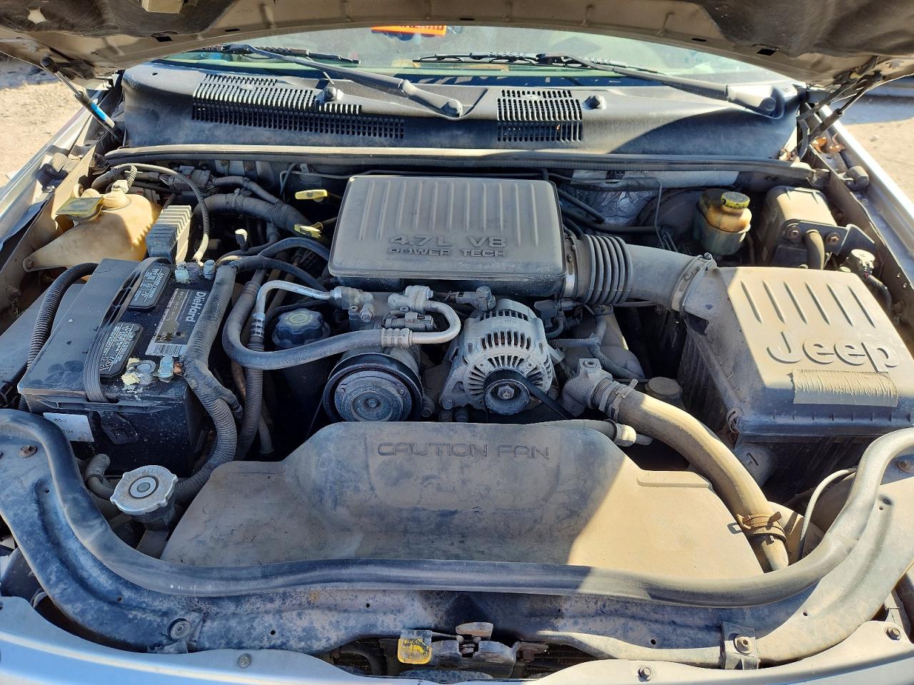 2001 Jeep Grand Cherokee Limited Серый vin: 1J4GW58N01C674475