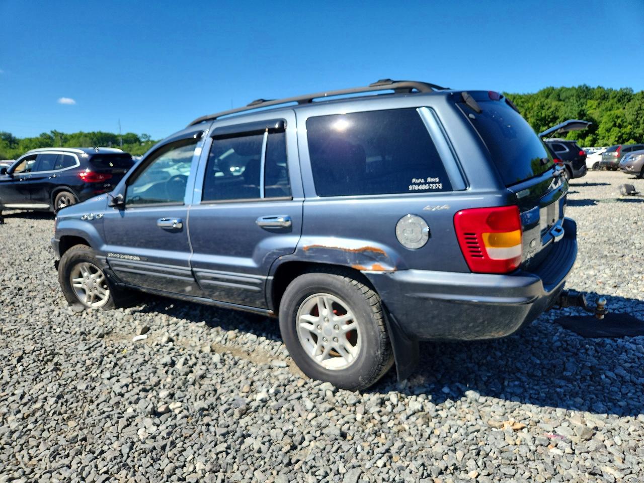 2000 Jeep Grand Cherokee Limited Teal vin: 1J4GW58N0YC423241