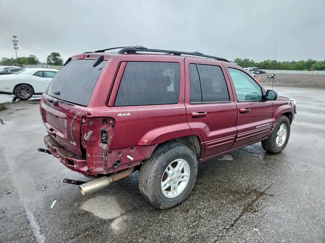 2000 Jeep Grand Cherokee Limited Бордовый vin: 1J4GW58N1YC282230