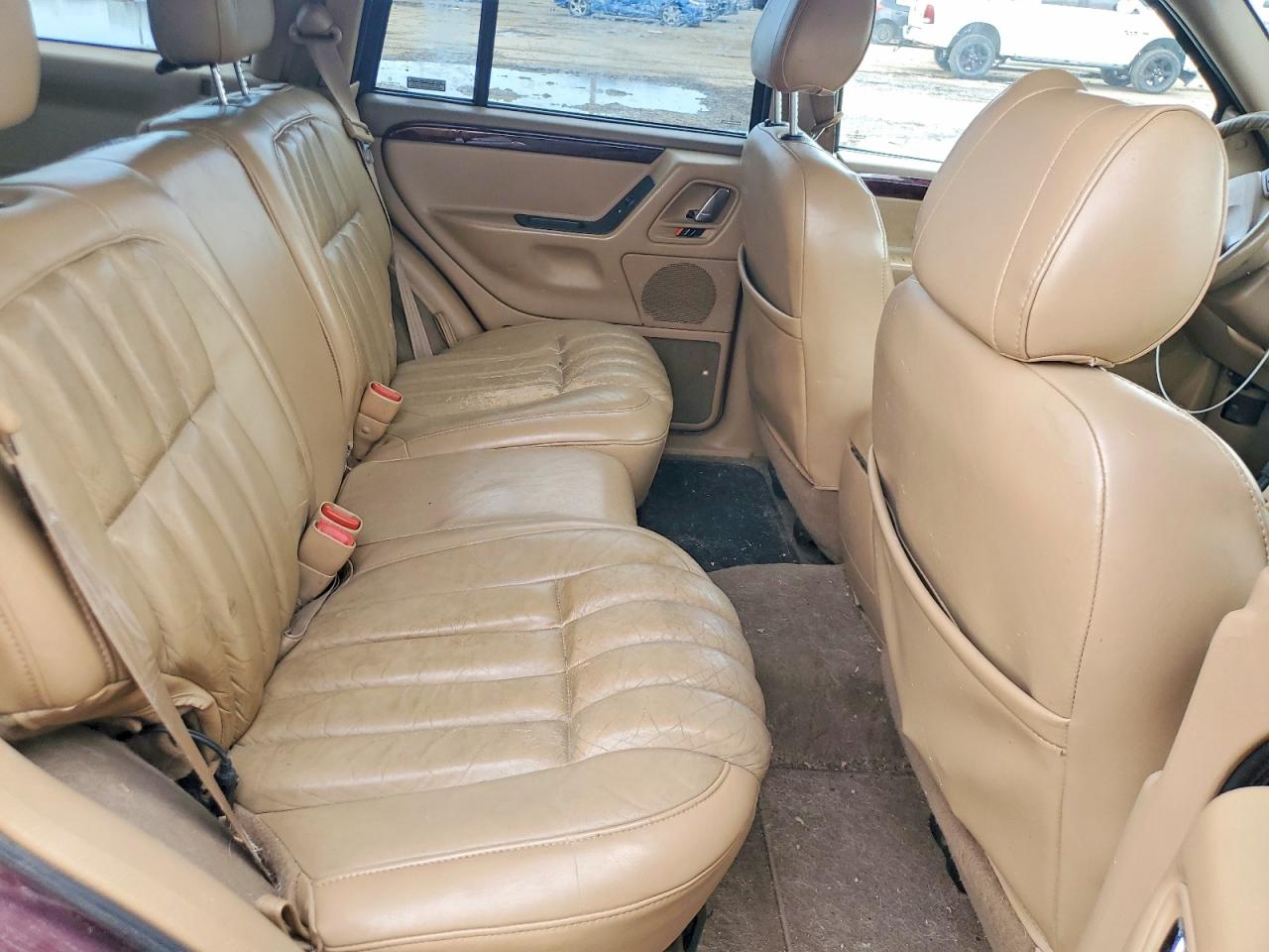 2000 Jeep Grand Cherokee Limited Burgundy vin: 1J4GW58N2YC207519