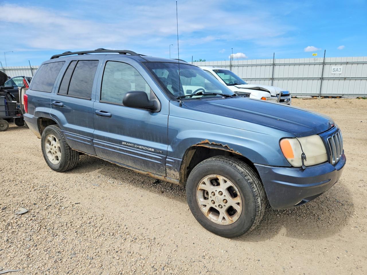 2001 Jeep Grand Cherokee Limited Blue vin: 1J4GW58N31C693280