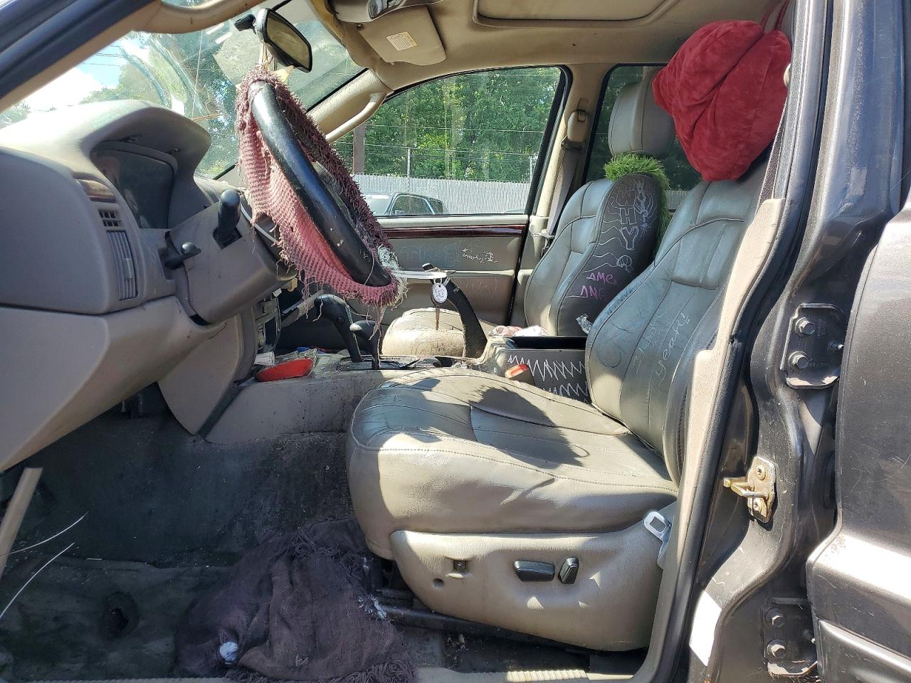 2004 Jeep Grand Cherokee Limited Серый vin: 1J4GW58N34C372005