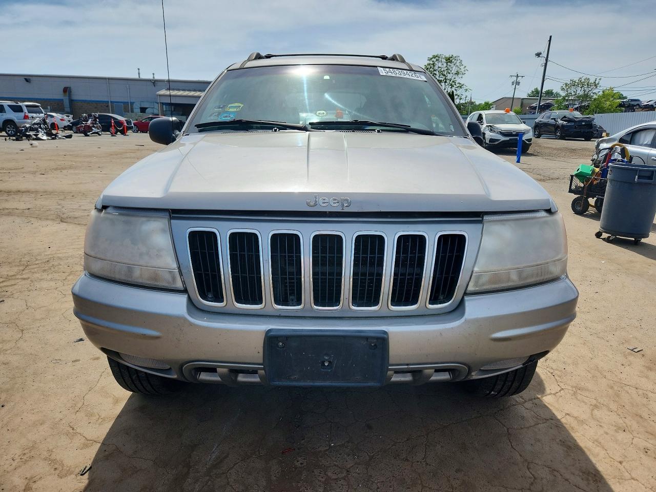 2001 Jeep Grand Cherokee Limited Gray vin: 1J4GW58N41C515474