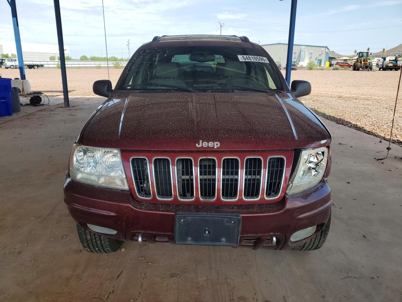 2001 Jeep Grand Cherokee Limited Burgundy vin: 1J4GW58N41C632083